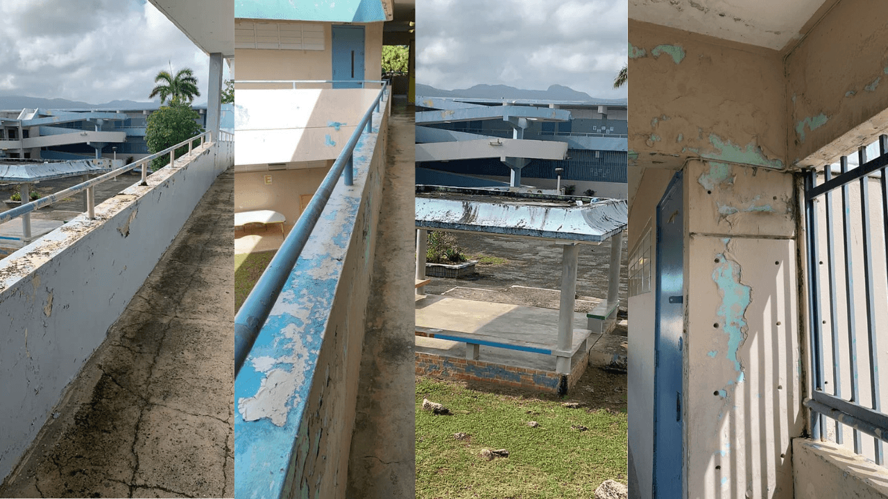 Escuelas en mal estado a pocos días del regreso a clases en Puerto Rico