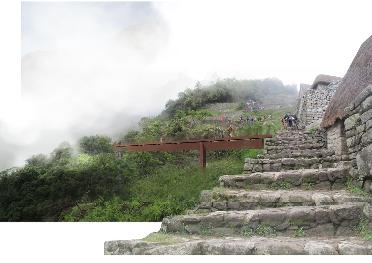 Imagen del proyecto de la rampa de salida que no se construyó.