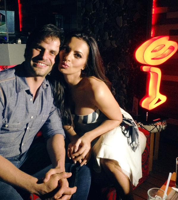 Pero aunque duela, Cecilia Galliano es la dueña de su corazón. Se les ha visto muy felices juntos.