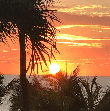 Para nuestra conductora fue "un regalo de Dios" poder disfrutar de estos días en Nayarit, México.