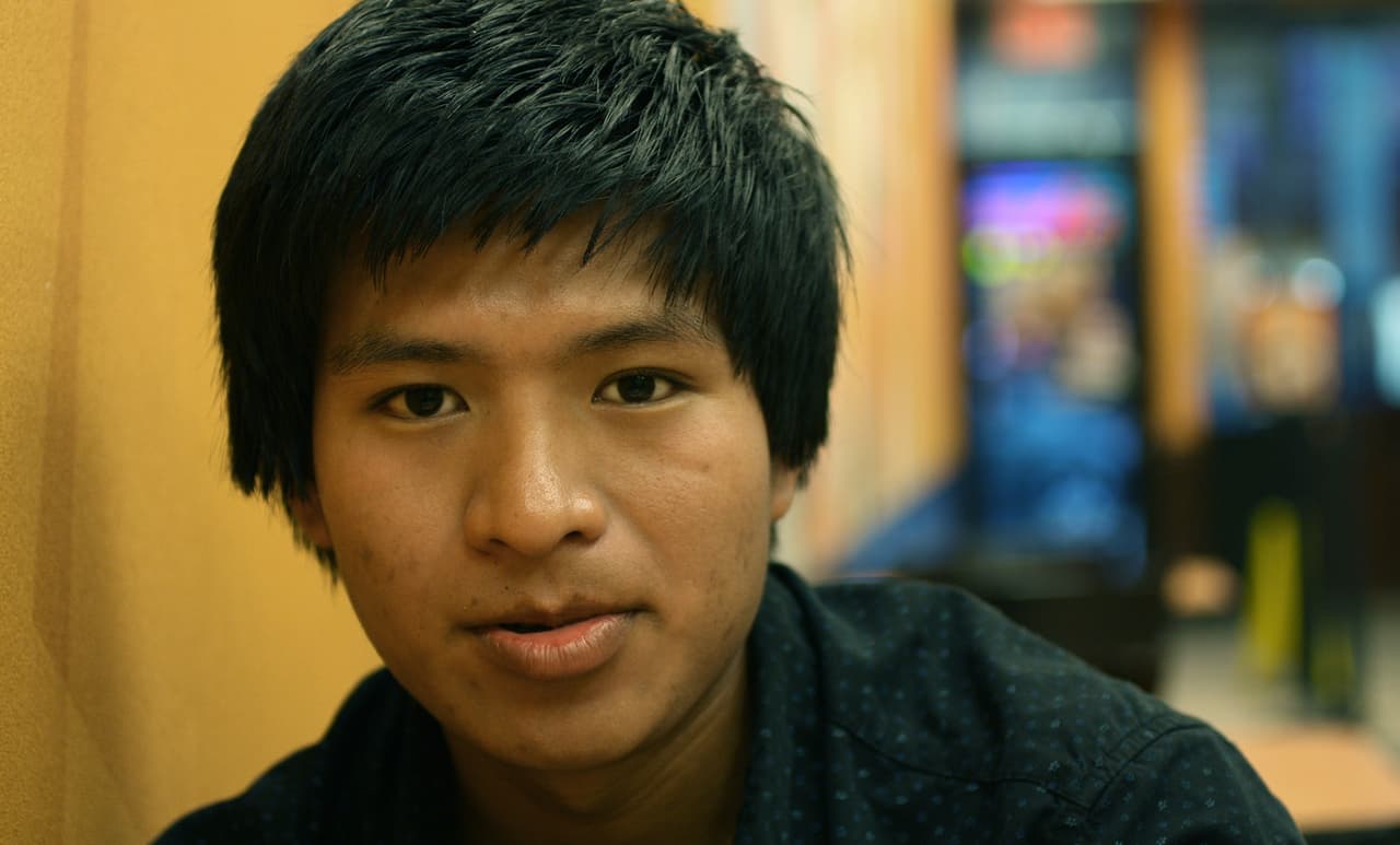 Diego Ztuc, un chico guatemalteco, fue la última adopción del padre Fabián Arias.