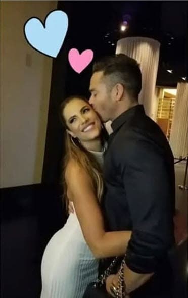 Durante el evento Gaby y Jaime no escondieron su amor.