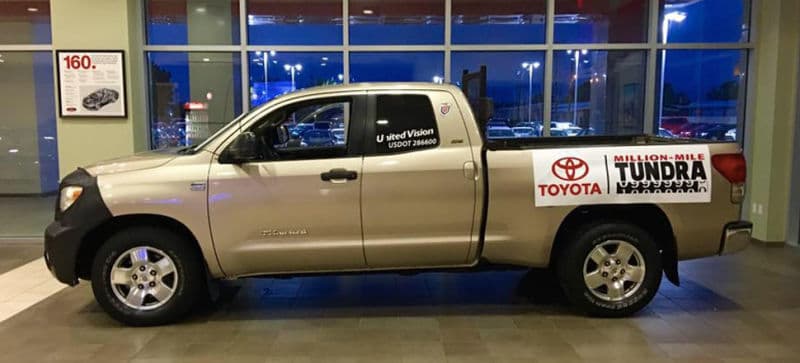 Así luce una Toyota Tundra después de un millón de millas