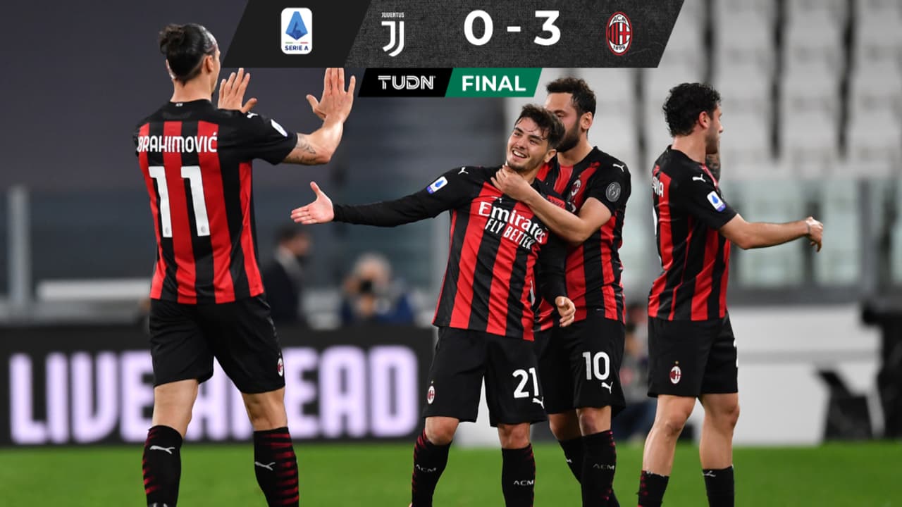 Milan golea la Juventus en el Derby dei Campioni y la pone fuera de Champions