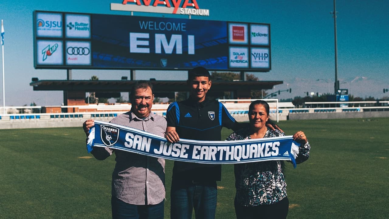 "No estaría aquí si no fuera por ellos": el guardameta de padres mexicanos más joven en la historia de la MLS