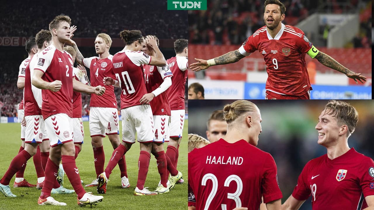 Resúmenes: Noruega golea a Gibraltar y Dinamarca a Israel