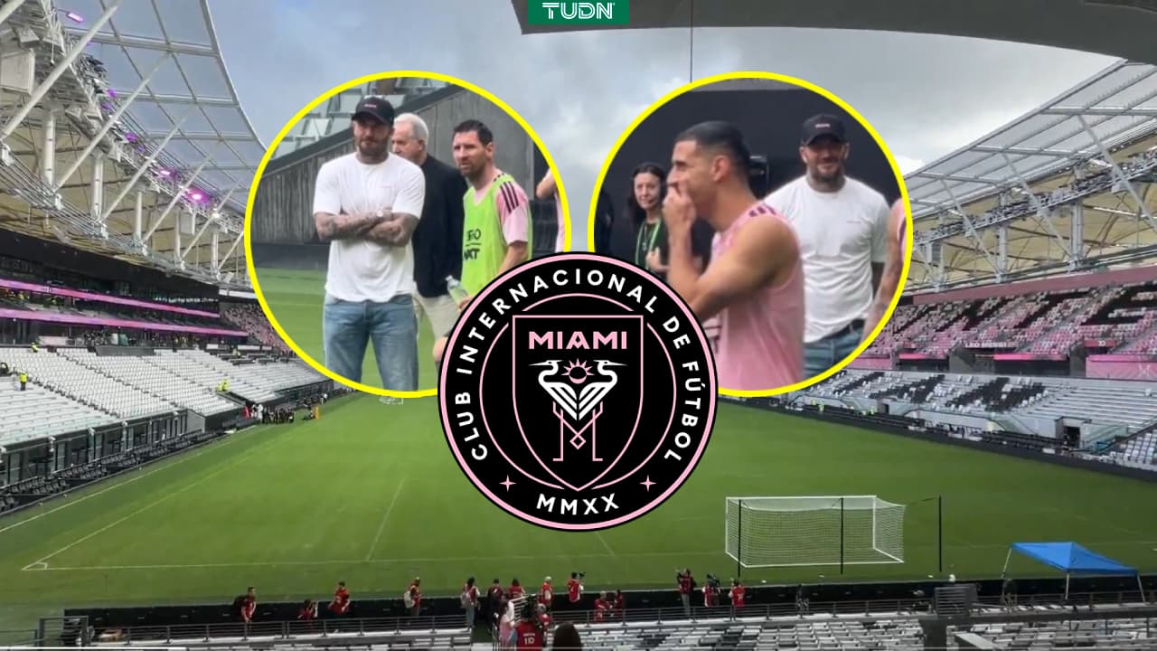 Inter Miami entrena por primera vez en el Nu Stadium, su nueva casa