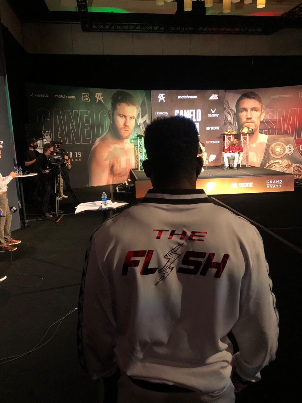 Las postales de la última conferencia previa al Canelo vs Smith | Luego de trece meses de inactividad, el mexicano tendrá una complicada prueba en las 168 libras.