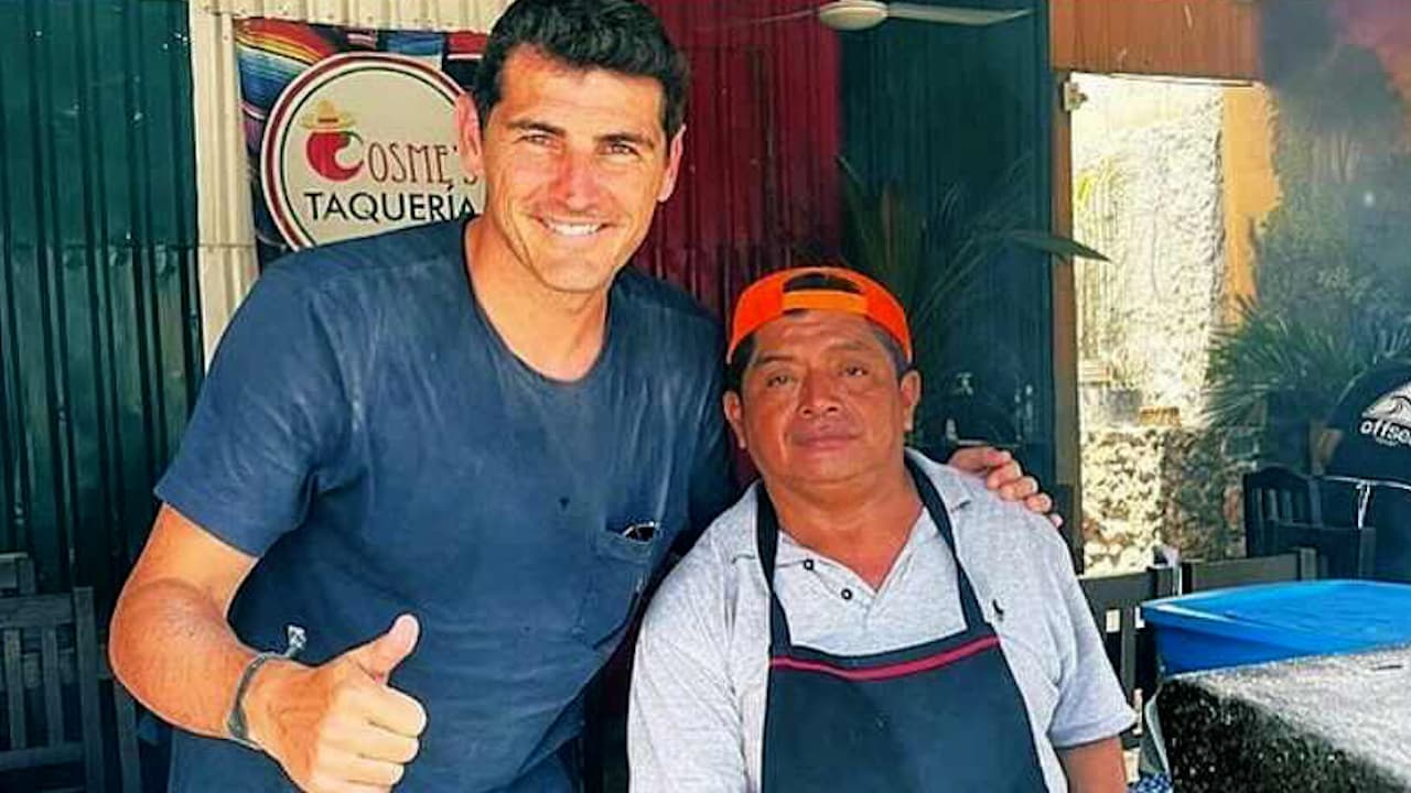 La generosa propina que dejó Iker Casillas en un taquería mexicana