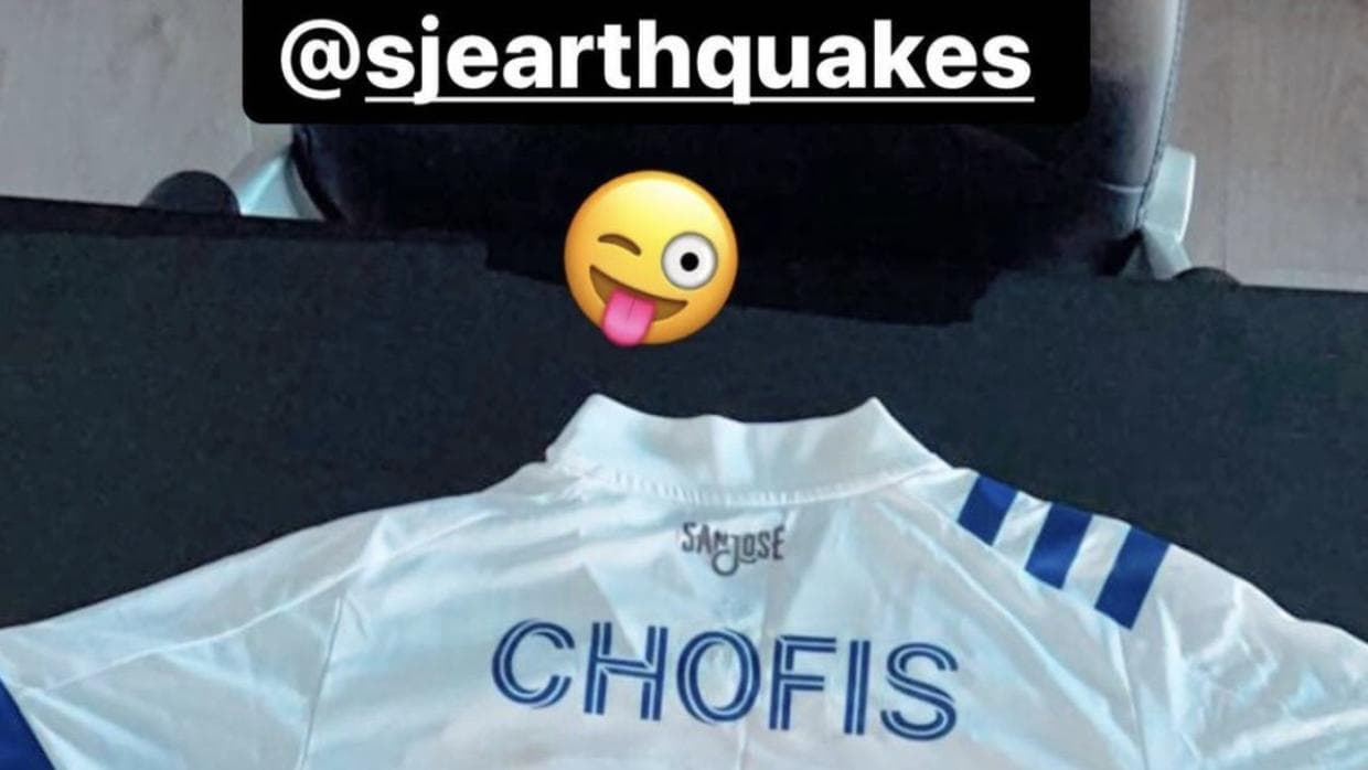 Cambia de número: 'Chofis' NO será el ‘10’ del San Jose Earthquakes