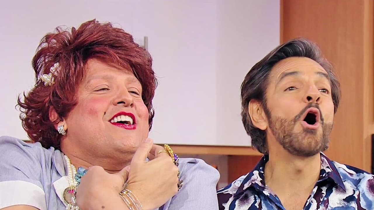 Eugenio Derbez y Doña Meche inundaron el estudio de risas con el juego de completar frases con la terminación ‘dora’.
<br>