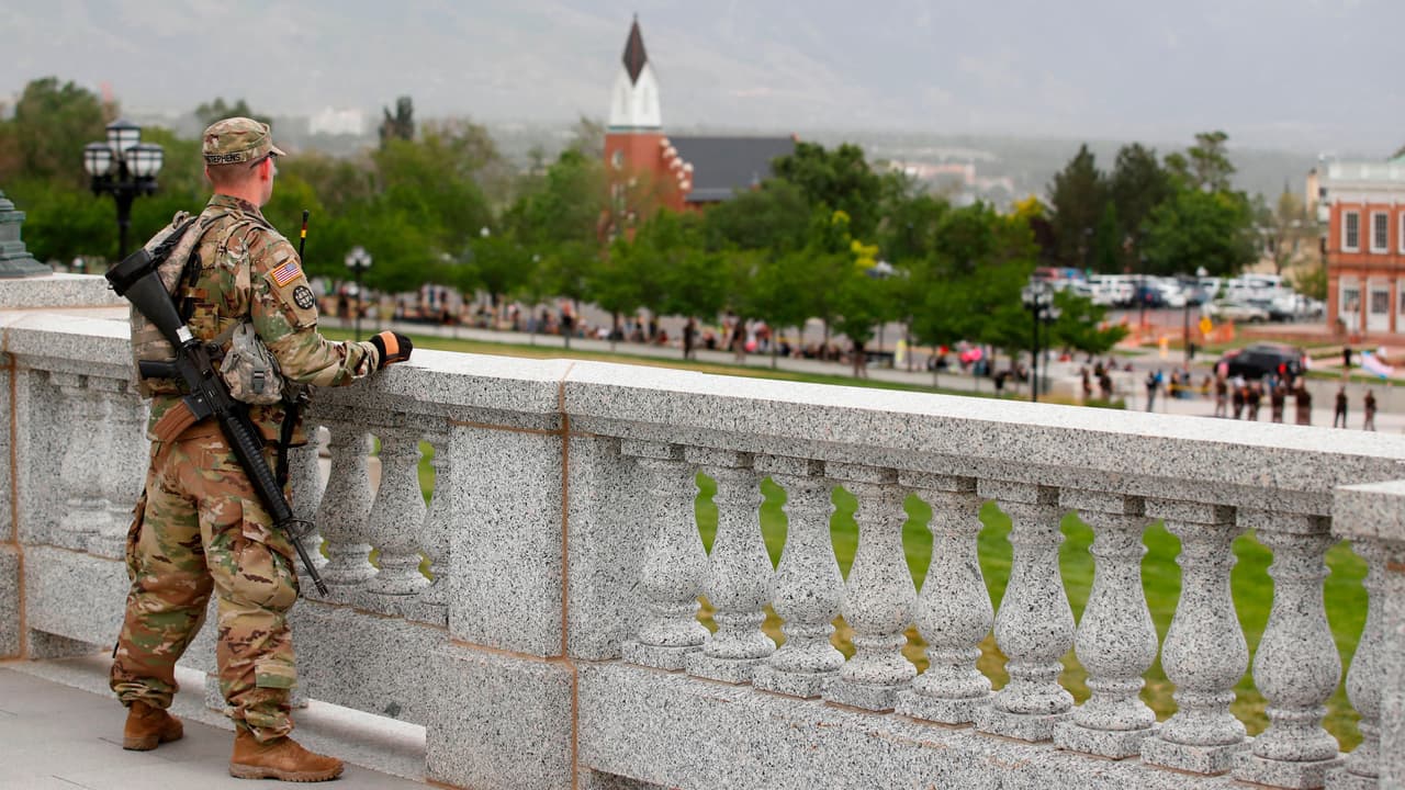 Guardia Nacional de Utah movilizada para implementar orden de emergencia por el Coronavirus