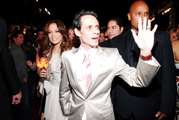 Uno de los momentos más memorables fue en el 2007 cuando se presentó junto a Jennifer Lopez, su pareja en ese entonces.