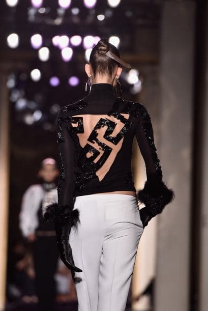 Desfile de alta costura de Versace