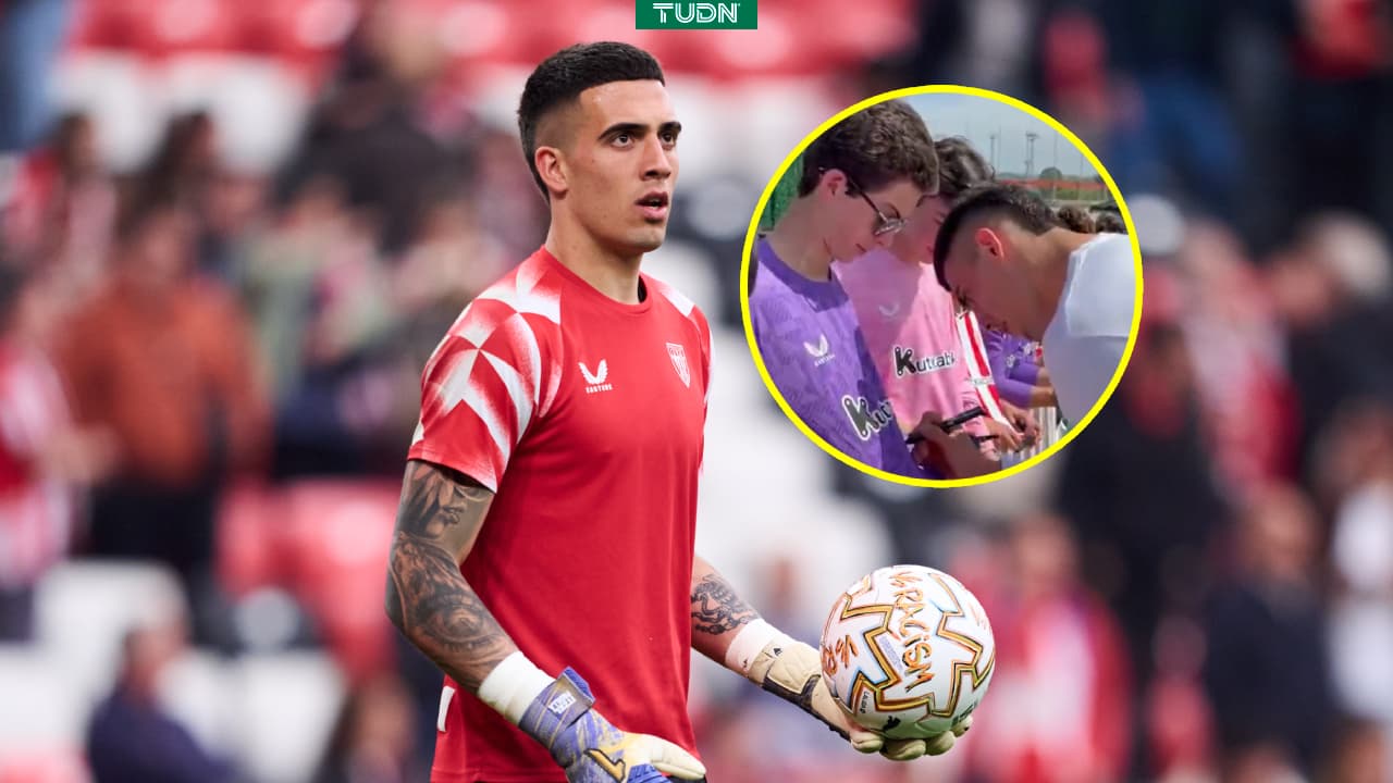 Álex Padilla es sorprendido por niños mexicanos en Athletic Club