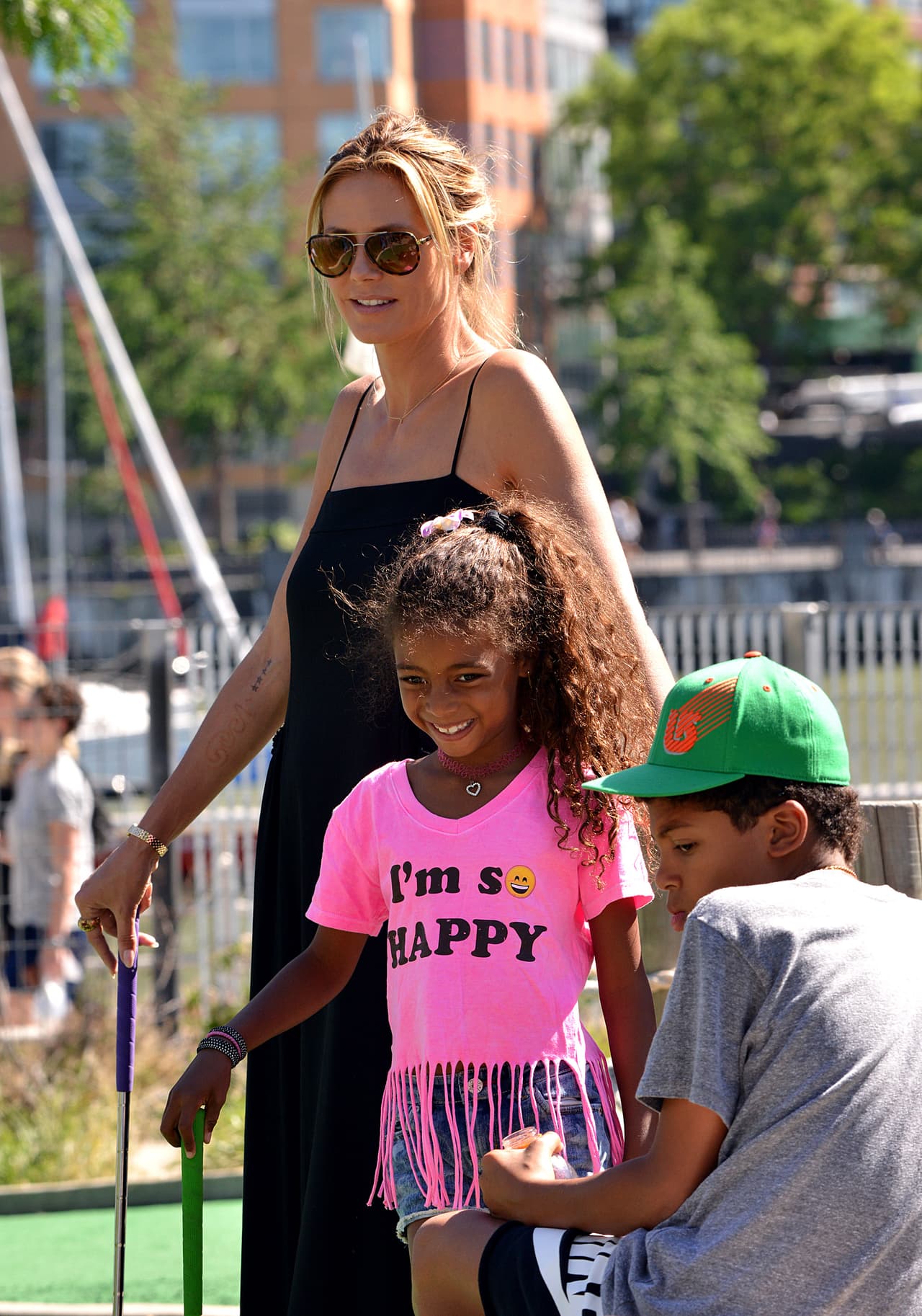 La menor de la familia es Lou.