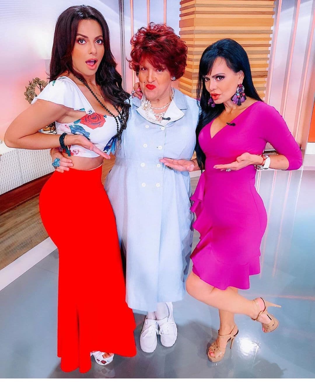 Cecilia, Maribel y Meche demostraron con esta divertida fotografía que hay bellezas para todos los gustos.