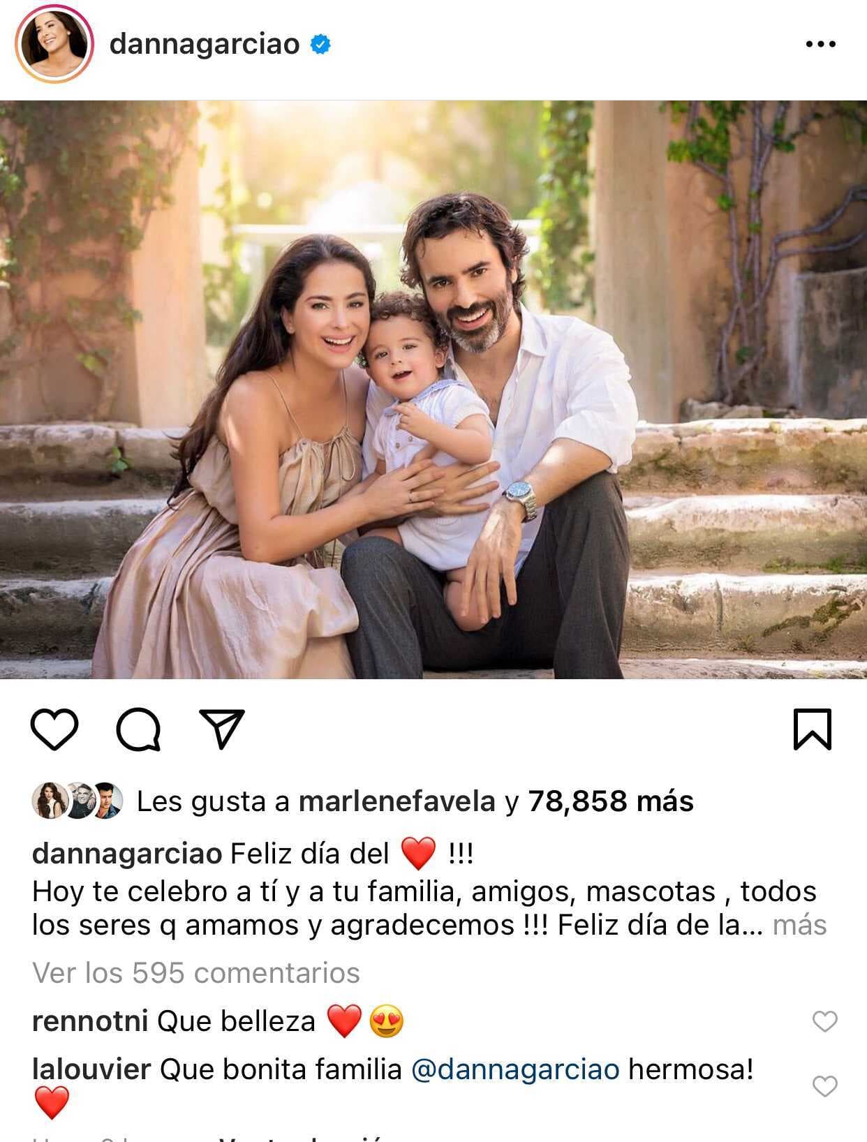 Danna García también se puso en el mismo tono que El Gordo: “Hoy te celebro a tí y a tu familia, amigos, mascotas, todos los seres que amamos y agradecemos 
<b><a href="https://www.instagram.com/p/CLR8AJADoC6/?igshid=ekk6480g1hnx" target="_blank">¡Feliz Día de la Amistad!</a></b> Qué viva el amor del bueno”, puso en Instagram.