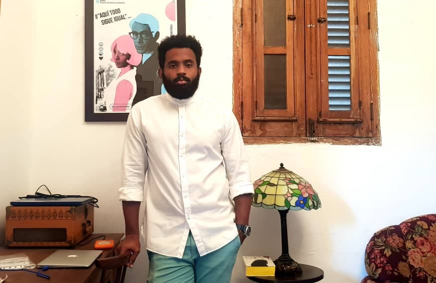 El periodista independiente cubano, Abraham Jiménez Enoa.