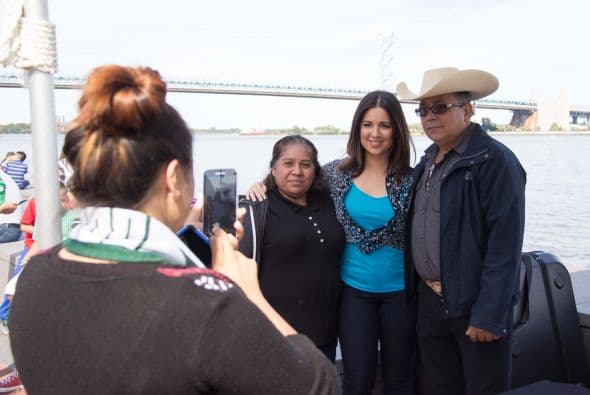 La comunidad mexicana se reunio en el historico Penn's Landing para celebrar el dia de la independencia mexicana. Estas son algunas imagenes.