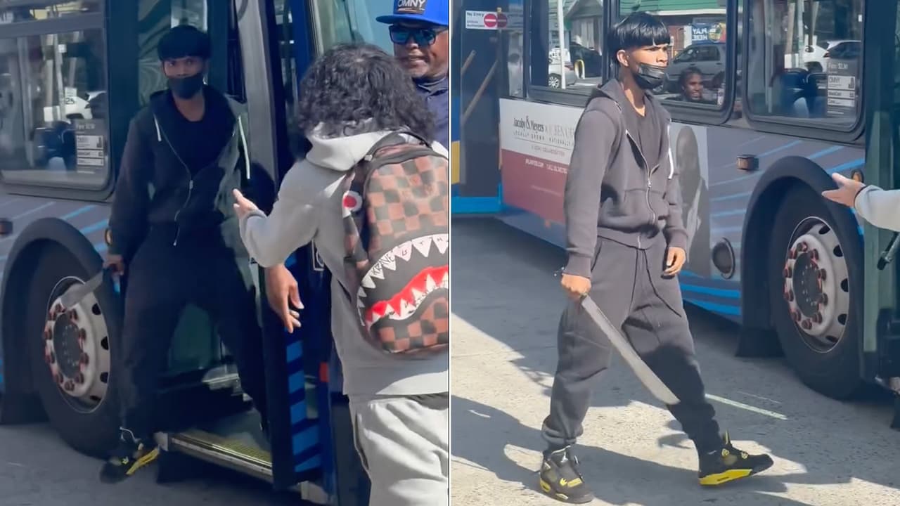 Arrestan a un adolescente sospechoso de ataque con machete en autobús de Queens