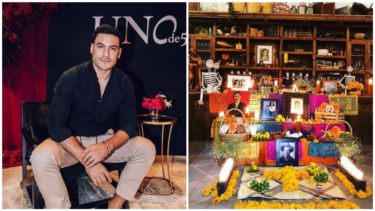 El 27 de junio
<b>Carlos Rivera </b>compartió la muerte de su abuelo y este 2 de noviembre escribió que espera "con el corazón" su visita": "Con amor esperando su visita… Por primera vez le toca a mi abuelito Longino y esperemos con el corazón que venga también por aquí. ¿Y tú a quién pones en tu ofrenda?".
<br>