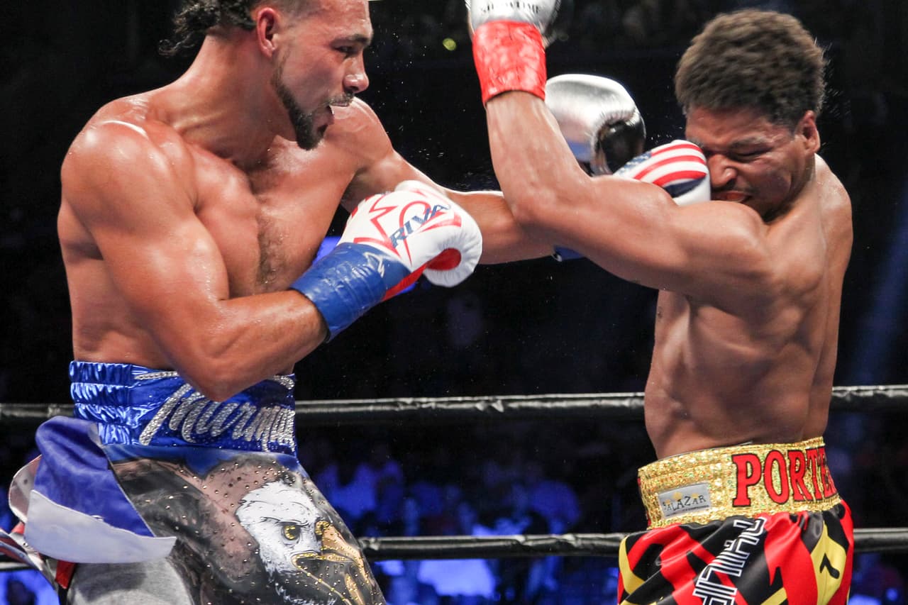 Keith Thurman ganó a Shawn Porter en una pelea muy cerrada.