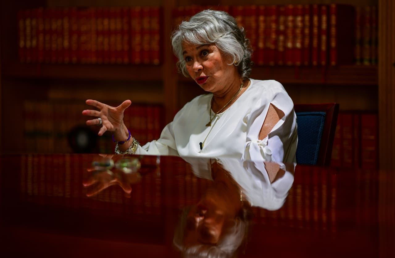 Olga Sánchez Cordero, propuesta como secretaria de Gobernación del futuro gabinete de López Obrador,