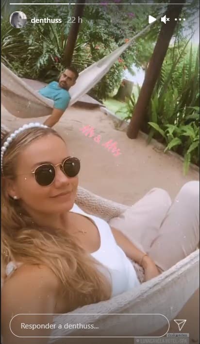 Los recién casados están pasando su luna de miel en Puebla, México.