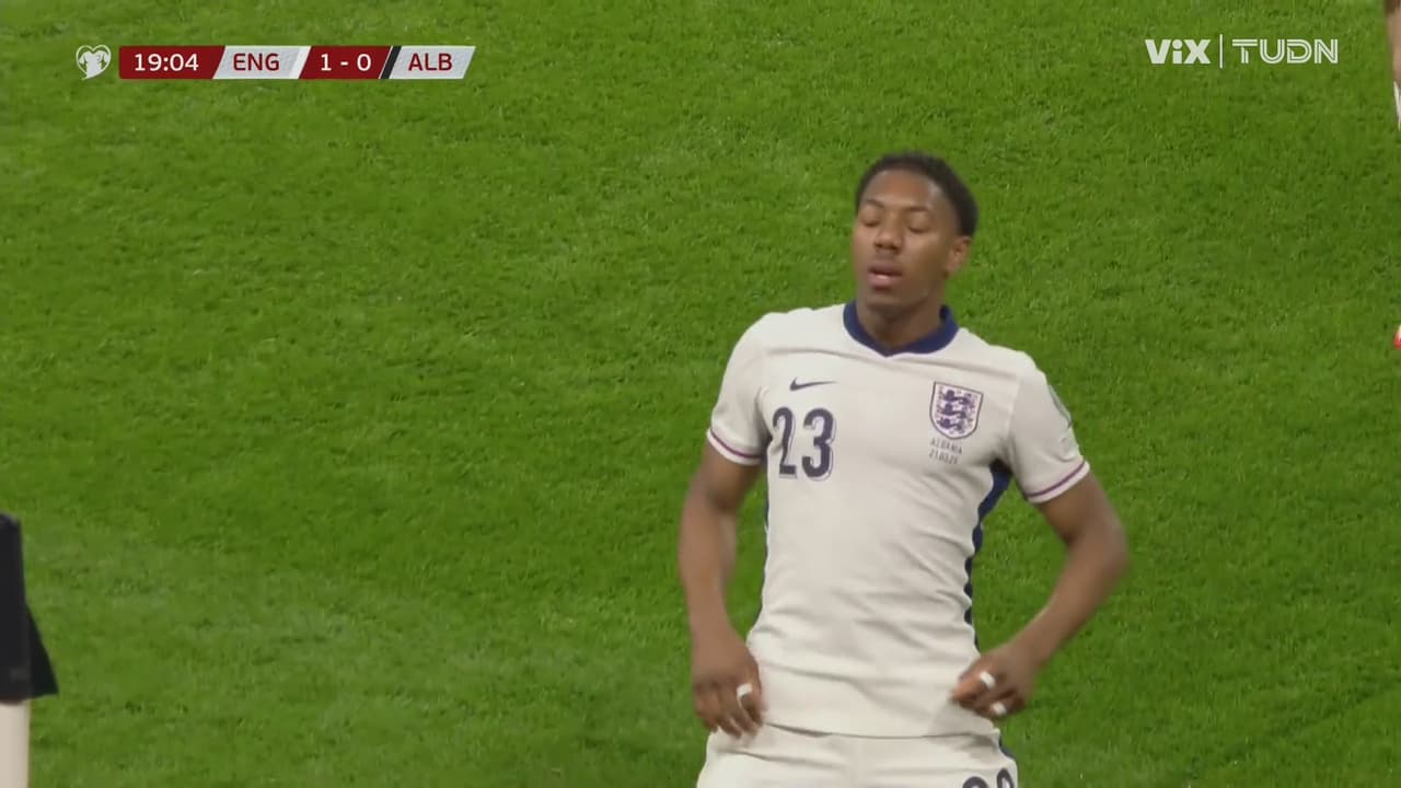 ¡Gol de Inglaterra! Lewis-Skelly abre el marcador en su debut con la selección