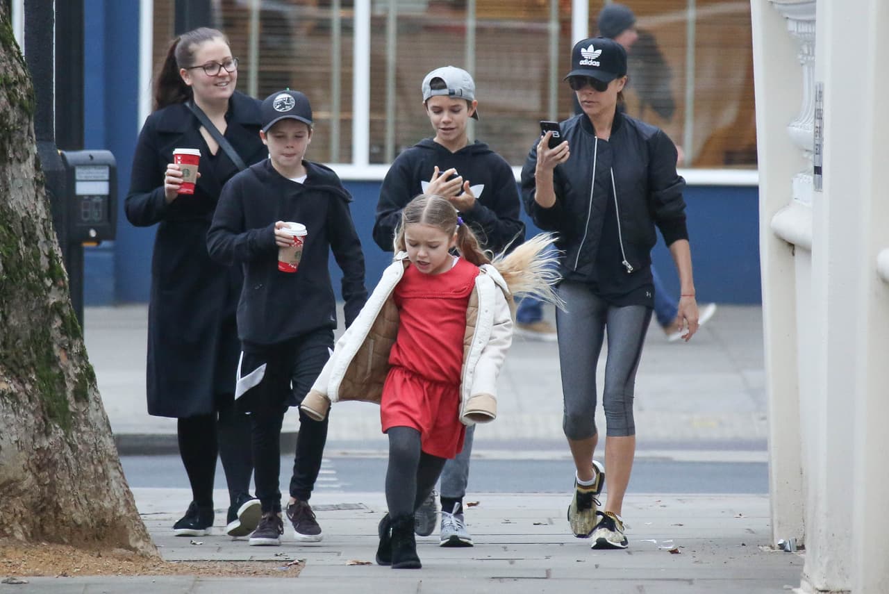 Harper es la única niña y la más pequeña de la dinastía Beckham.