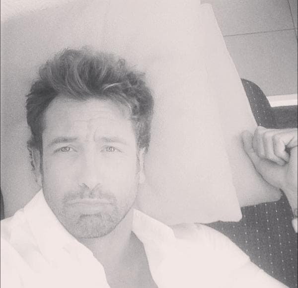 Además de ser un muy buen actor es un gran papá, siempre encuentra tiempo para estar con su familia.