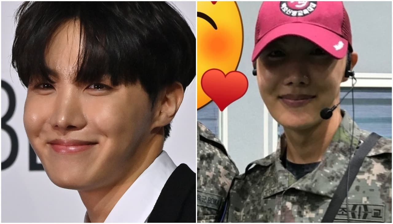 J-Hope, do BTS, surge em fotos raras durante evento militar: rapper tem cargo importante