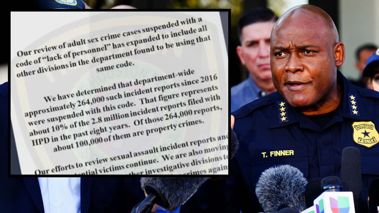 "Hay gente pensando que sus casos están siendo investigados y no es así": Controversia en la Policía de Houston