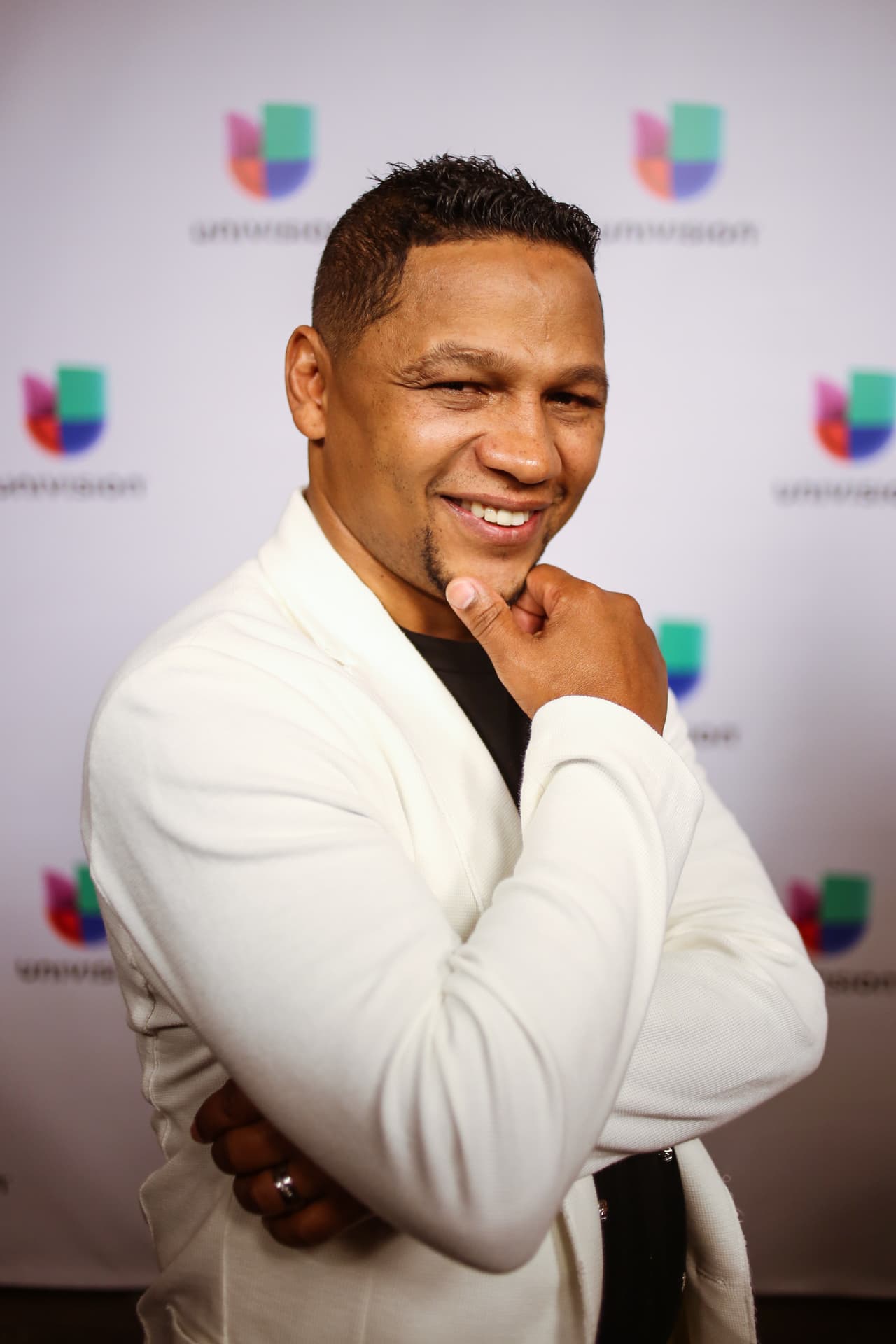 En la cena también estuvo el boxeador Iván Calderón.