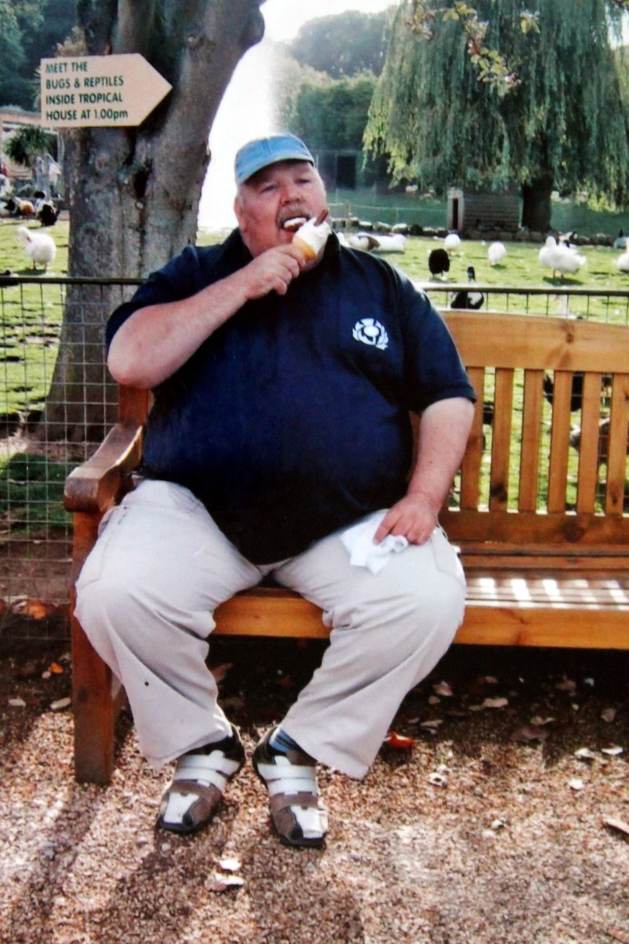 Este hombre le dijo adiós a su sobre peso por una muy buena razón.