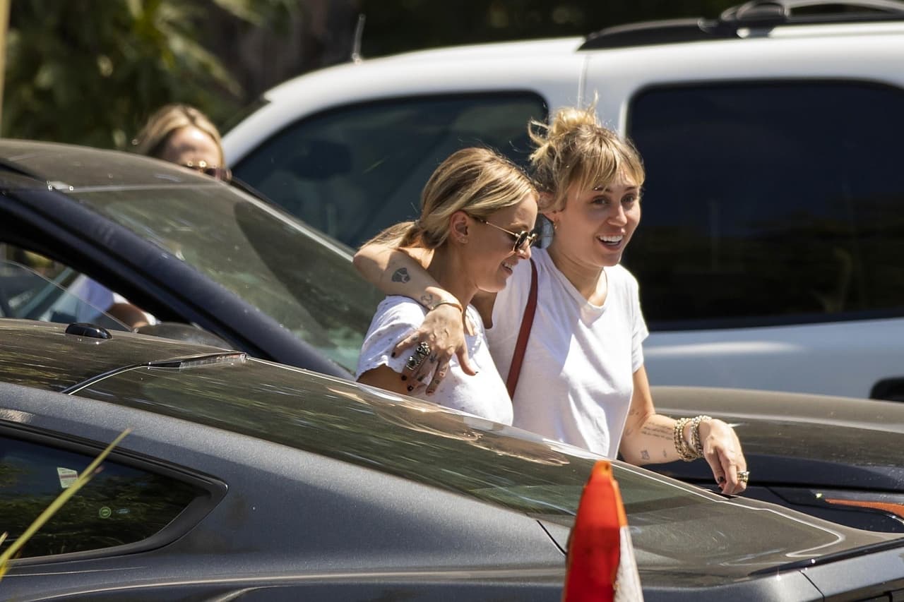 Estas imágenes evidencian el estado de ánimo que luce Miley Cyrus tras su separación de Liam.