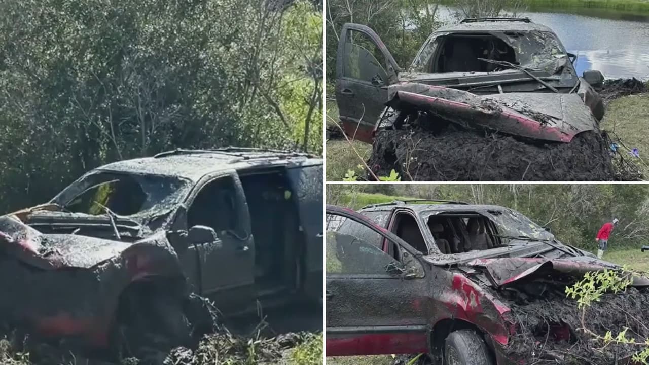 Con un equipo de buzos, las autoridades hallaron un auto sumergido en un estanque cerca de Disney World y dentro de él estaban los restos de una persona. Según la policía de Orlando, se investiga si se trataría de una mujer que había sido reportada como desaparecida en el 2012.