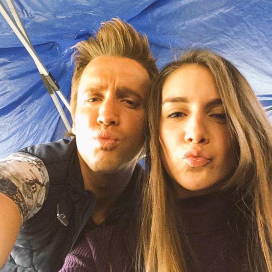 A Eleane Puell y Jesús Carús los vimos muy enamorados dentro de la historia de "Yo no creo en los hombres".