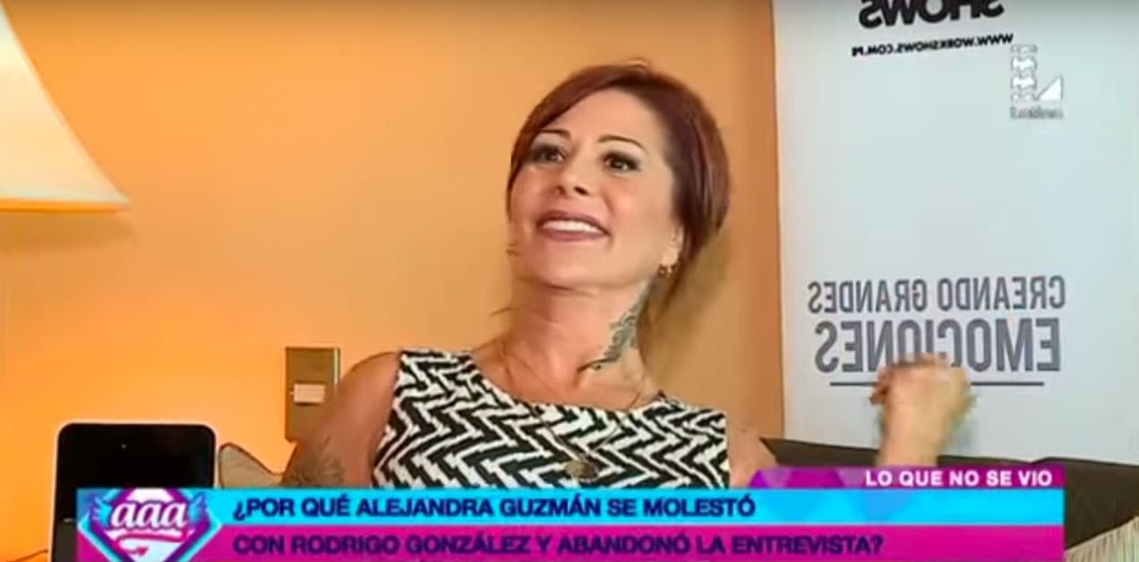 Filtran video donde Alejandra Guzmán insulta a periodista tras entrevista
