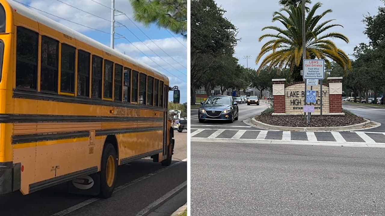 Estudiante que iba en bicicleta es atropellado por un autobús escolar en el condado Seminole