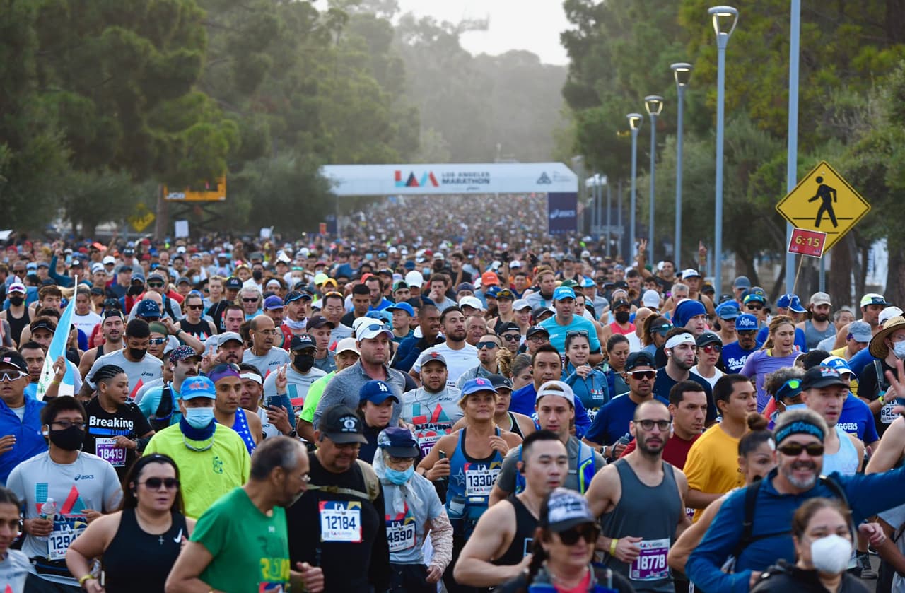 El Maratón de Los Ángeles cierra varias calles hasta las 5 pm: prepárate para cambiar tus planes