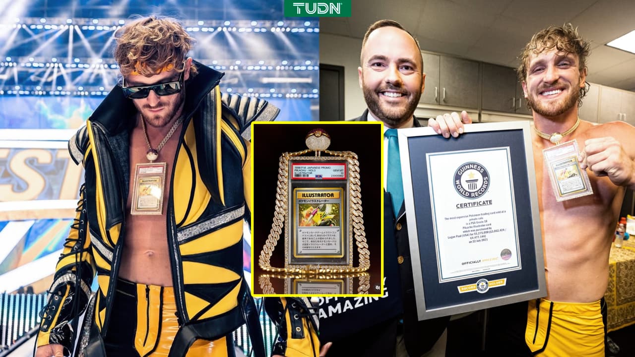 Logan Paul establece récord mundial por vender carta Pokémon