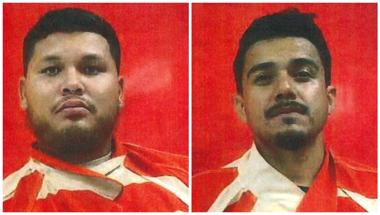 <b>Juan Pérez Hernández</b> (izquierda) y 
<b>Roberto Soria Castañeda</b>, también fueron detenidos y enfrentan los mismos cargos.