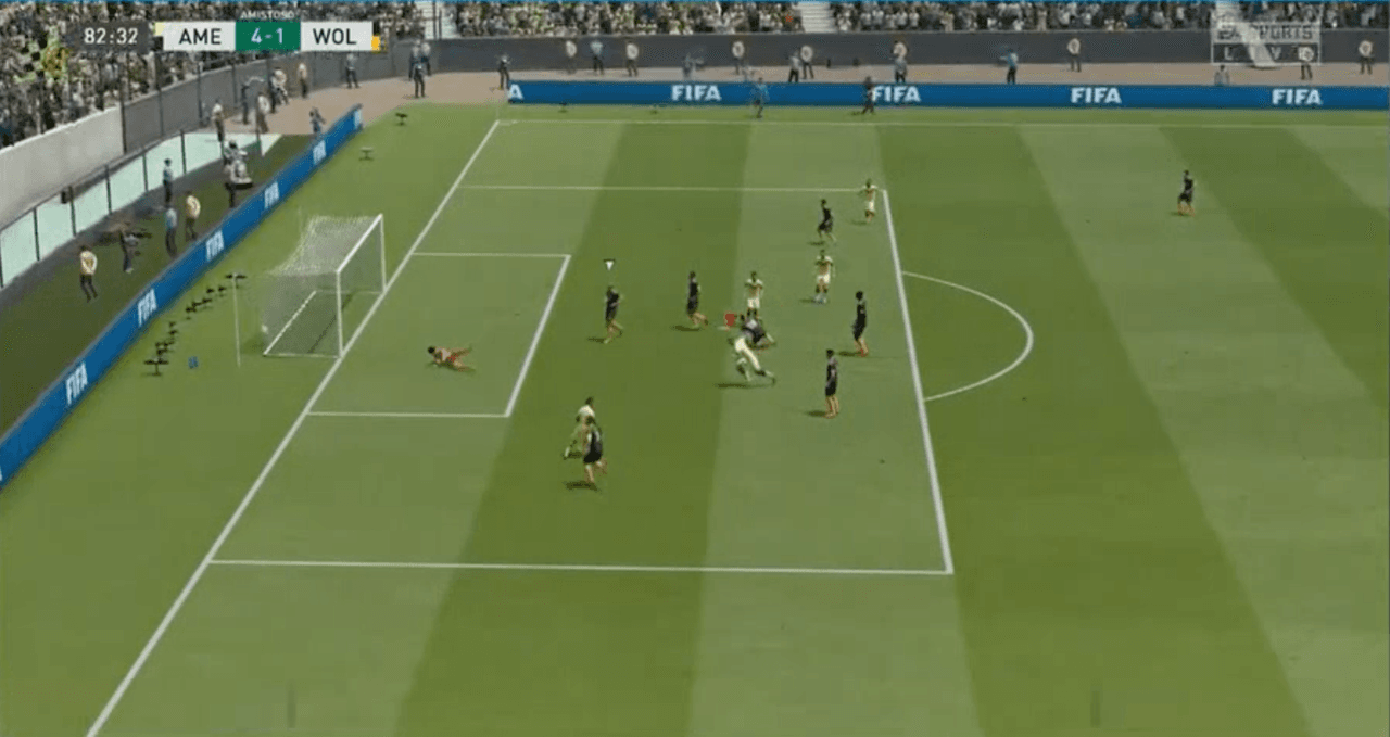 Gio dos Santos condujo al América rumbo a la victoria en el partido de ida efectuado en el Estadio Azteca donde las Águilas vapulearon 5-1 al Wolverhampton de Raúl Jiménez.