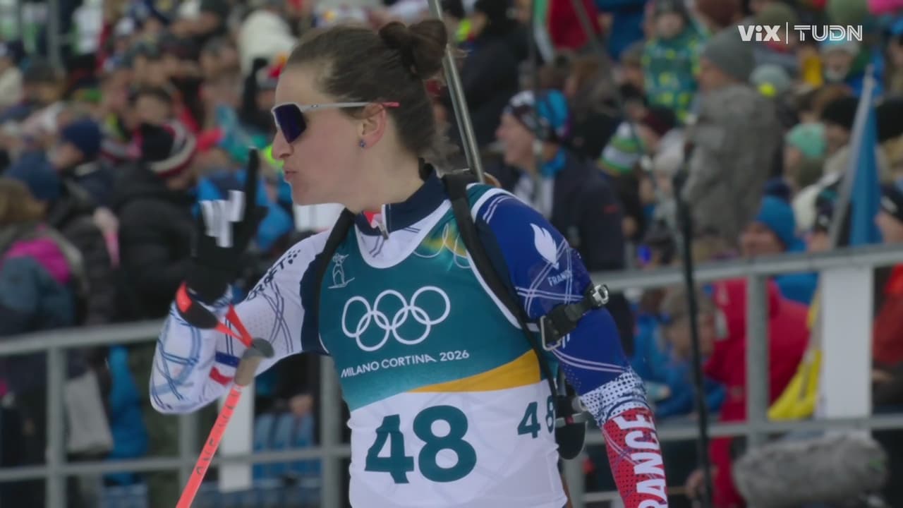 Francia tumba el dominio escandinavo en el biatlón olímpico