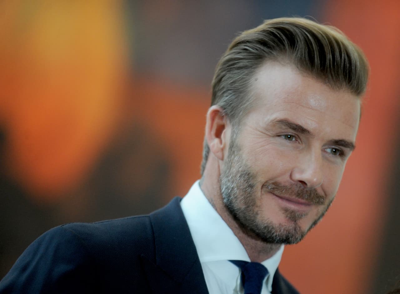 David Beckham hace de buen samaritano en las calles de Londres
