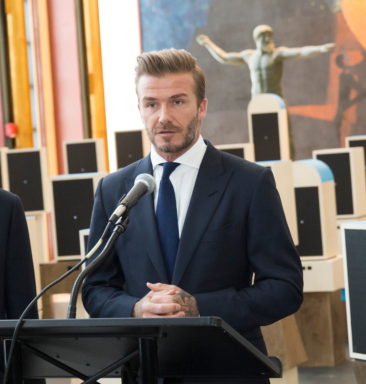 Develó una instalación única.