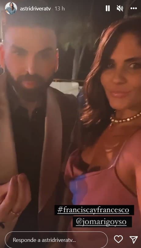 Otra famosa que le sacó brillo a la pista fue Astrid Rivera, quien bailó bachata con Francisca y también tuvo varios momentos de diversión con Jomari.