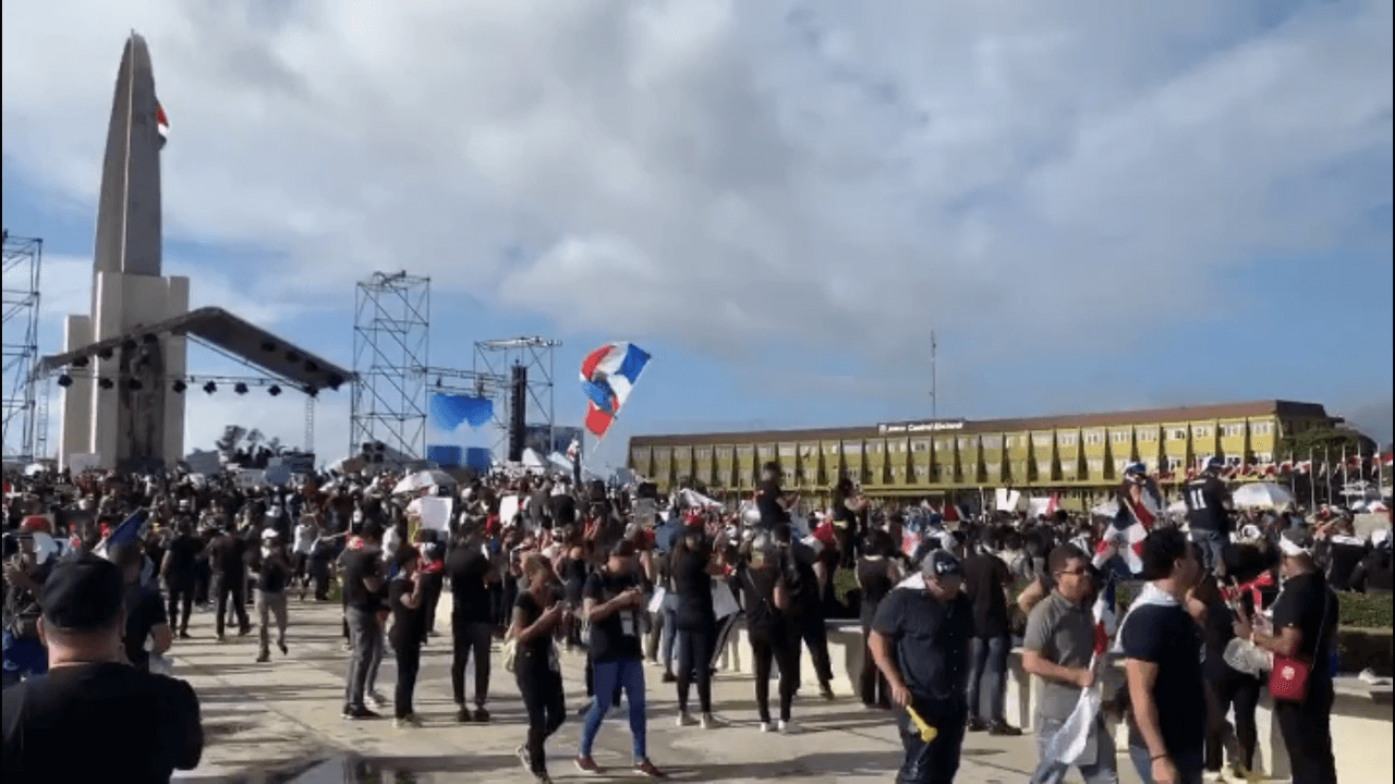 Personas de todas las edades y provincias formaron parte del histórico Trabucazo 2020. 
<br>
<br>
<br>
<br>